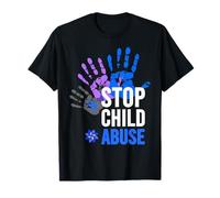 Stop Abuse Shirt - Consapevolezza per la prevenzione degli abusi di Bambini Maglietta