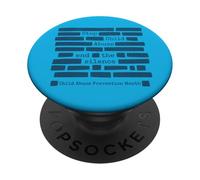 Stop agli abusi sui minori Termina la redazione del mese di prevenzione del silenzio PopSockets PopGrip Adesivo