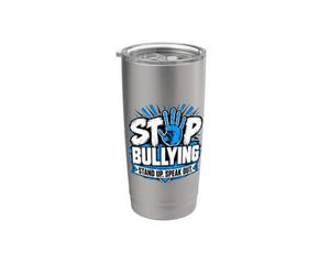Stop al bullismo - Consapevolezza e gentilezza contro il bullismo Bicchiere termico in acciaio inox doppia parete
