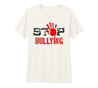Stop al bullismo Supporto per la consapevolezza Contro Il bullismo Maglietta Premium