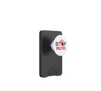 Stop al bullismo Supporto per la consapevolezza contro il bullismo PopSockets PopWallet per MagSafe