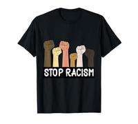 Stop al razzismo / NO RACISMO Maglietta