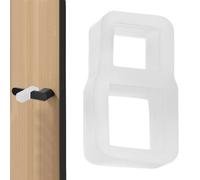 Stop Alla Maniglia In Silicone - Tappo Della Porta, Protezione Flessibile | Accessorio Anti-Shock Per Mobili, Fermata Senza Perforazione, Sicurezza Interna, Prevenzione Degli Impatti Per Porte E Paret