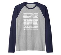 Stop alla prevenzione degli abusi sui minori Mese Ogni Bambino Redact Maglia con Maniche Raglan