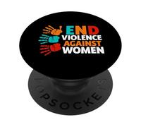 Stop alla violenza contro le donne PopSockets PopGrip Adesivo