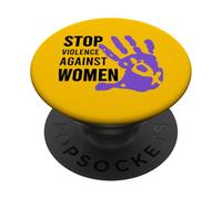 Stop alla violenza contro le donne PopSockets PopGrip Adesivo
