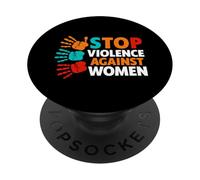 Stop alla violenza contro le donne PopSockets PopGrip Adesivo