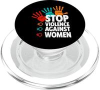 Stop alla violenza contro le donne PopSockets PopGrip per MagSafe