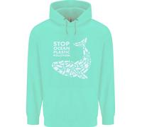 Stop All'inquinamento Da Plastica Oceanica E Il Cambiamento Climatico Felpa Uomo