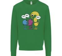 Stop Aspetta Cosa Maglione Divertente Con Punteggiatura Per Bambini