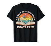 Stop Book Banning Proteggere le biblioteche Ban Bigots Not Books Maglietta