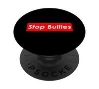 Stop Bullies Anti School and Office Bullying PopSockets PopGrip Adesivo