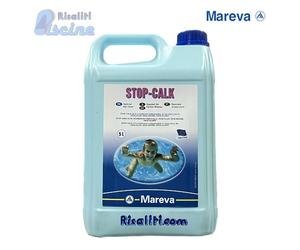 Stop-Calk 5 l anticalcare Mareva x lo scioglimento del calcare acqua piscina