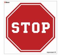 STOP - cartello stradale B-20 30 X 30 CM, PN - PIASTRA LIBRES POLSKA SP