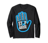 Stop Child Abuse Shirt - Camicia per abusi sui minori Maglia a Manica