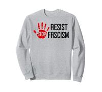 Stop Fascism Resist No Kings America US Protest Anti-Fascism Felpa