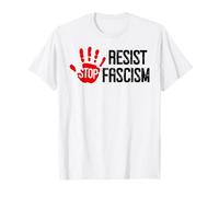 Stop Fascism Resist No Kings America US Protest Anti-Fascism Maglietta