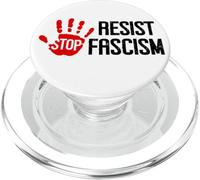 Stop Fascism Resist No Kings America US Protest Anti-Fascism PopSockets PopGrip per MagSafe