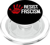 Stop Fascism Resist No Kings America US Protest Anti-Fascism PopSockets PopGrip per MagSafe