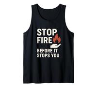 Stop Fire Before It Stops You, Giornata Internazionale della Sicurezza antincendio Canotta