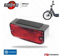 STOP GEMMA ROSSA FANALE POSTERIORE COMPLETO BOSATTA PER PIAGGIO CIAO BRAVO BOSS