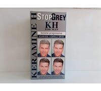 Keramine H Stop Grey For Man Lozione Progressiva Scurisce Capelli Grigi 3 Pezzi
