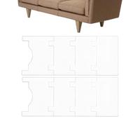 Stop mobili da scivolare, set di 2 distanziatori per mobili in acrilico, per divano, tavolo, armadio, testiera, casa, ufficio, appartamento, dormitorio