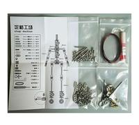 Stop Motion Animation Rig, sistema di sartiame in acciaio inox con 5 giunti flessibili e connettori, braccio estensibile da 26 cm, per kit di tiro di arresto sartiame, Claymation, animazione e