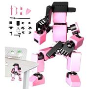 Stop-Motion-Figuren,3D-Actionfiguren,Einzigartige bewegliche Roboter-Actionfigur - Veränderbares, flexibles 3D-gedrucktes Actionfiguren-Set zum Malen, für Freunde, Fotografie-Requisiten, Desktop-