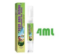 Stop Nail Habit, Anti-Bite Polish Care, Clear Finger Protector For Children Adults Women Men Cuticle Care Solution For Travel Home Manicure Night Use Safe 4ML Brush-On Formula