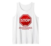 Stop - No Man Comes To The Father John 14:6 Warning Sign Canotta