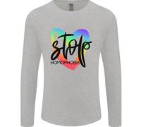 Stop Omofobia Gay Pride Giorno Consapevolezza Uomo Maniche