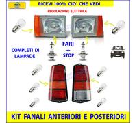 Stop per Panda 4x4 Country Club Luci Fari Fanali DX - SX FARI kit Lampade