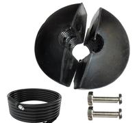 Stop per paraurti in gomma resistente al tappo a sfera - Parte di sostituzione multipla | Cord Stoppr Component | Prevenire il danno eccessivo di ritiro | Accessorio di manutenzione della bobina