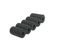 Stop per Violoncello, 5 Pezzi Tappo per Violoncello Cuscinetto in Gomma e Pelle Tappo per Perno per Violoncello Tappo per Ancoraggio Supporto per Resto Supporto per Performance