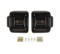 Stop Posteriori per Jeep per Wrangler per JL 2018+ Gruppo Fanale Posteriore Auto Sostituzione Fanale Posteriore Automatico Indicatore Fanale Posteriore(Smoked Lens EV)