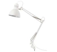 STOP SOUND Lampada da Tavolo e scrivania Bianca, per studio o camera Multifunzionale Design Moderno per soggiorno, Installazione Flessibile e Illuminazione Regolabile o con base (bianco) lampada