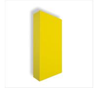 Stop Sound Pannello Acustico Fonoassorbente Bass Trap Extreme, pannelli fonoassorbenti alte prestazioni 124X64X15 Cm (Giallo)