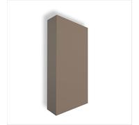 Stop Sound Pannello Acustico Fonoassorbente Bass Trap Extreme, pannelli fonoassorbenti alte prestazioni 124X64X15 Cm (Tortora scuro)
