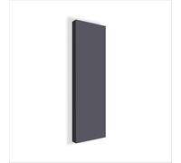 Stop Sound Pannello acustico fonoassorbente, pannelli fonoassorbenti alte prestazioni 180x50x5 Certificati Made in Italy (Grigio scuro)
