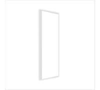 Stop Sound Pannello acustico fonoassorbente, pannelli fonoassorbenti alte prestazioni 180x50x5 Certificati Made in Italy (Bianco)