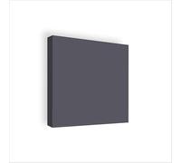Stop Sound Pannello acustico fonoassorbente, pannelli fonoassorbenti alte prestazioni 64x64x5 Certificati Made in Italy (grigio scuro)
