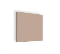 Stop Sound Pannello acustico fonoassorbente, pannelli fonoassorbenti alte prestazioni 64x64x5 Certificati Made in Italy (Beige)