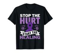 Stop The Hurt - Sensibilizzazione Sulla Violenza Domestica Maglietta