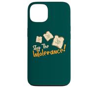 Stop The Intollerance Funny Food Allergy Awareness Custodia per iPhone 13