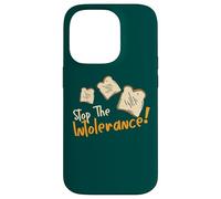 Stop The Intollerance Funny Food Allergy Awareness Custodia per iPhone 14 Pro