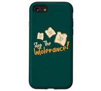Stop The Intollerance Funny Food Allergy Awareness Custodia per iPhone SE (2020) / 7/8
