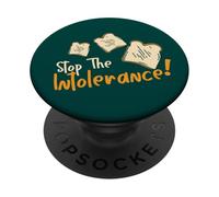Stop The Intollerance Funny Food Allergy Awareness PopSockets PopGrip Adesivo