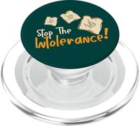 Stop The Intollerance Funny Food Allergy Awareness PopSockets PopGrip per MagSafe
