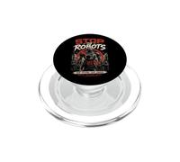 Stop The Robots: AI Resistance Reclaim Future Rebel PopSockets PopGrip per MagSafe